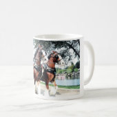 Mug Chevaux Clydesdale (Devant droit)