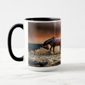 Mug Chevaux courir dans le Surf (Gauche)