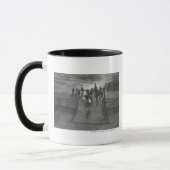 Mug Chevaux dans le corral (Gauche)