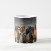Mug Chevaux dans un tir (Centre)