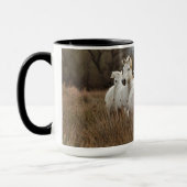 Mug Chevaux de Camargue en course (Gauche)