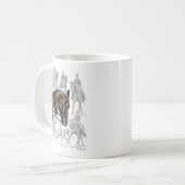 Mug Chevaux de contrainte collectés FEI (Devant gauche)