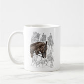 Mug Chevaux de contrainte collectés FEI (Gauche)