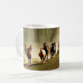 Mug Chevaux de course dans le ranch du Montana (Devant gauche)