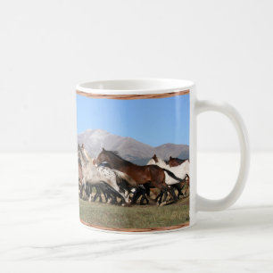Mug Chevaux de course de matin