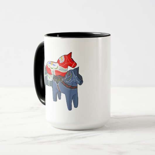Mug Chevaux de Dala (Devant gauche)