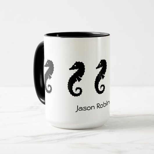 Mug - Chevaux de mer (Devant gauche)