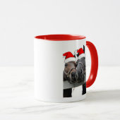 Mug Chevaux de Noël (Devant droit)