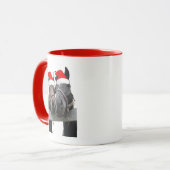 Mug Chevaux de Noël (Devant gauche)