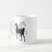 Mug Chevaux de Saddlebred (Devant gauche)