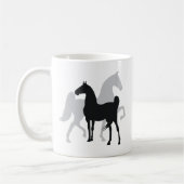 Mug Chevaux de Saddlebred (Gauche)