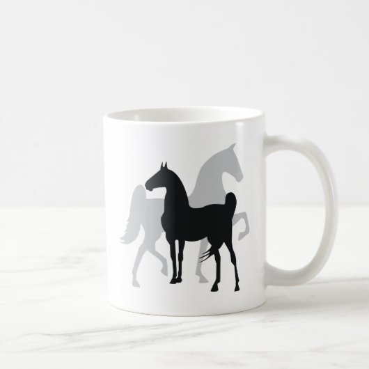 Mug Chevaux de Saddlebred (Droite)