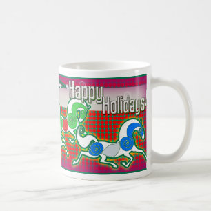 Mug Chevaux de vacances de MinkMug pour Noël