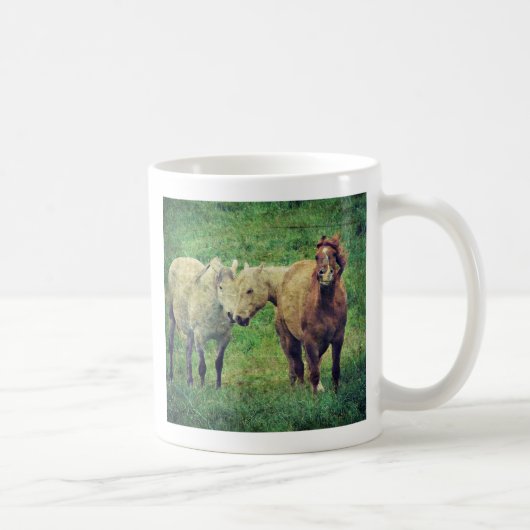 Mug Chevaux drôle (Droite)