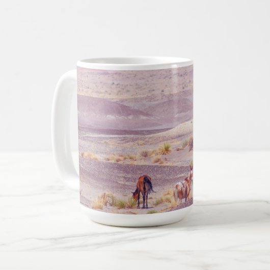 Mug Chevaux du désert P8639 (Devant gauche)