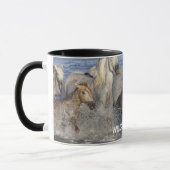 Mug Chevaux galopant dans l'eau (Gauche)