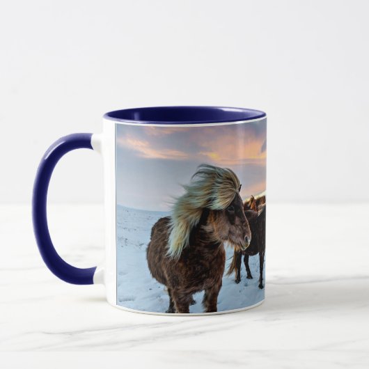 Mug Chevaux islandais (Gauche)