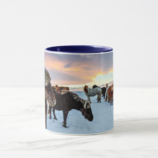 Mug Chevaux islandais (Centre)