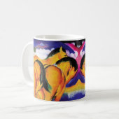 Mug "Chevaux jaunes" (Devant gauche)