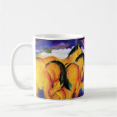Mug "Chevaux jaunes" (Gauche)