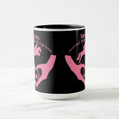 Mug Chevaux Laisser des empreintes de Hoof sur votre c (Centre)