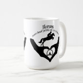 Mug Chevaux Laisser des empreintes de Hoof sur votre c (Devant droit)