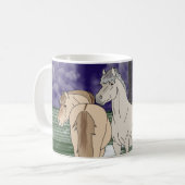 Mug Chevaux norvégiens de fjord (Devant gauche)