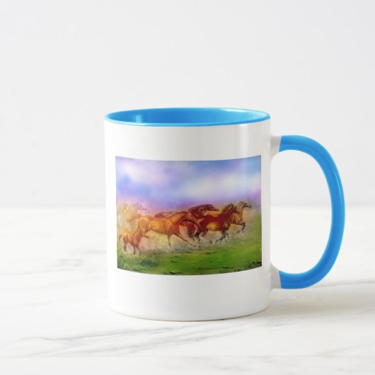 MUG CHEVAUX SAUVAGES (Droite)