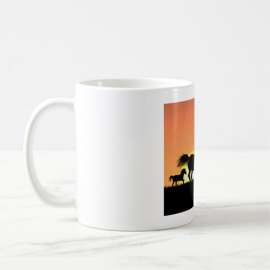 Mug Chevaux sauvages (Gauche)