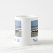 Mug Chevaux sauvages Banques extérieures OBX Corolla N (Centre)