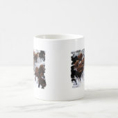Mug Chevaux sauvages conduits (Centre)