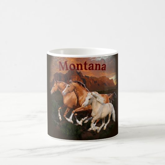 Mug Chevaux sauvages d'Arizona (Centre)