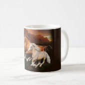 Mug Chevaux sauvages d'Arizona (Devant droit)