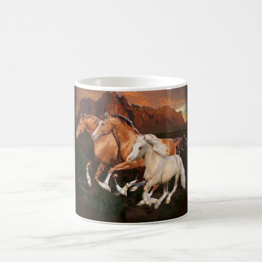 Mug Chevaux sauvages d'Arizona (Centre)