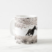 Mug Chevaux sauvages du désert de l'Ouest (Devant gauche)