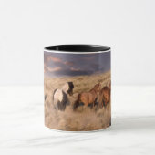 Mug Chevaux sauvages en course (Centre)