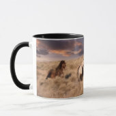Mug Chevaux sauvages en course (Gauche)
