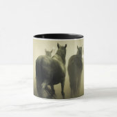 Mug Chevaux sauvages en course (Centre)