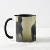 Mug Chevaux sauvages en course (Gauche)