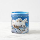 Mug Chevaux sauvages et libres (Centre)