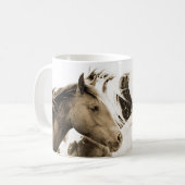 Mug Chevaux sauvages Photo Picasso Spirit Dancer Café  (Devant gauche)