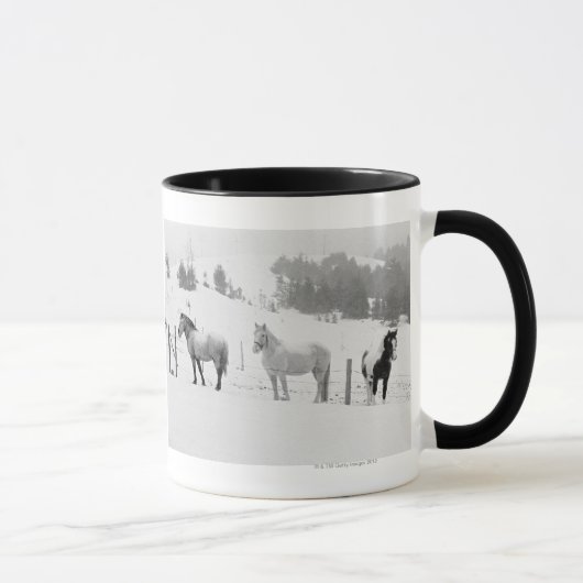 Mug Chevaux sur le ranch (Droite)