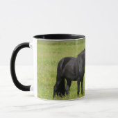 Mug Chevaux sur le Ranch, sud de l'Islande (Gauche)