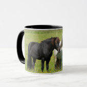 Mug Chevaux sur le Ranch, sud de l'Islande (Devant gauche)