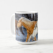 Mug Chevaux traversant le ruisseau (Devant gauche)