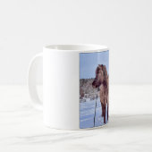 Mug Chevaux-vapeur islandais (Devant gauche)