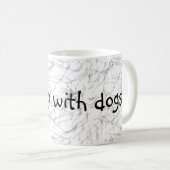 Mug Cheveux d'animal familier (Devant droit)