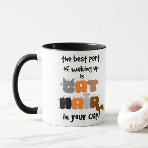 Mug Cheveux de chat dans votre coupe Musique Amoureux 
