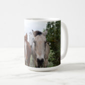 Mug Cheveux frisés : Des problèmes de chevaux délicieu (Devant droit)