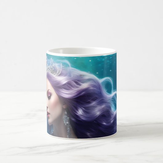 Mug Cheveux mauve de sirène (Centre)